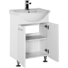 Тумба белый 56,5 см Aquanet Моника 00186769