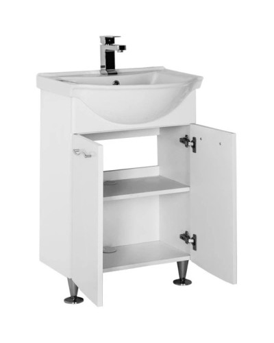 Тумба белый 56,5 см Aquanet Моника 00186769