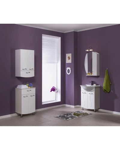 Тумба белый 56,5 см Aquanet Моника 00186769