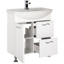 Тумба белый 72 см Aquanet Моника 00186770