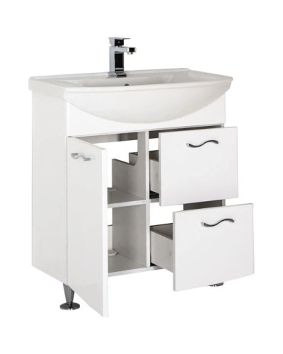 Тумба белый 72 см Aquanet Моника 00186770