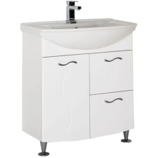 Тумба белый 72 см Aquanet Моника 00186770