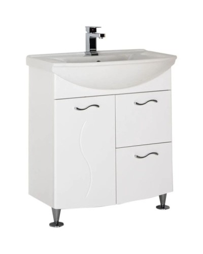 Тумба белый 72 см Aquanet Моника 00186770