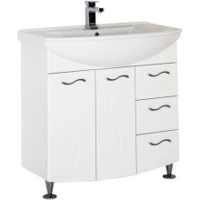 Тумба белый 82,5 см Aquanet Моника 00186771