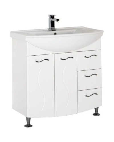 Тумба белый 82,5 см Aquanet Моника 00186771