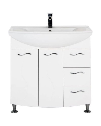 Тумба белый 82,5 см Aquanet Моника 00186771