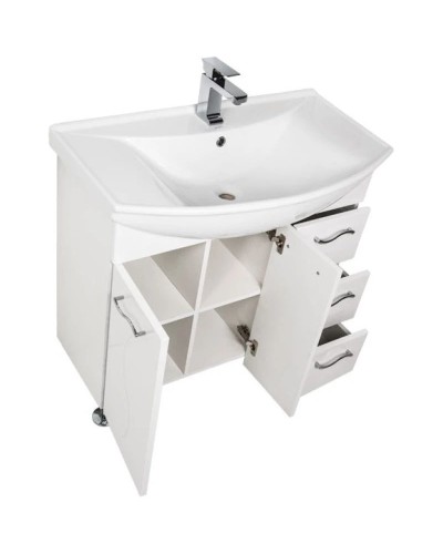 Тумба белый 82,5 см Aquanet Моника 00186771