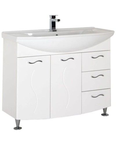 Тумба белый 102,5 см Aquanet Моника 00186772