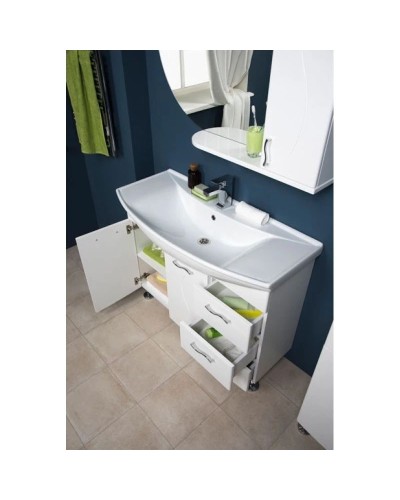 Тумба белый 102,5 см Aquanet Моника 00186772