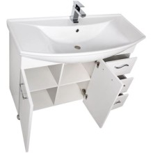 Тумба белый 102,5 см Aquanet Моника 00186772