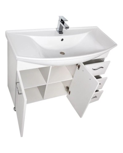 Тумба белый 102,5 см Aquanet Моника 00186772