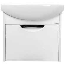 Тумба белый глянец 51,2 см Cersanit Basic SZ-BAS-CE50