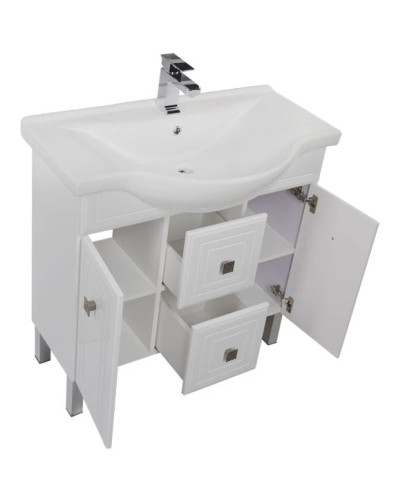 Тумба белый 80,5 см Aquanet Стайл 00181502