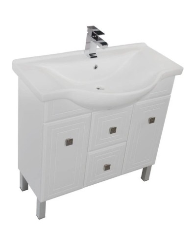 Тумба белый 80,5 см Aquanet Стайл 00181502