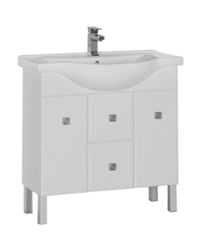 Тумба белый 80,5 см Aquanet Стайл 00181502