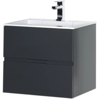 Тумба серый антрацит 59 см Aquanet Алвита 00183991