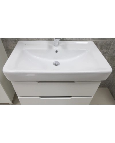 Тумба белый/выбеленное дерево 74,5 см Акватон Дакота 1A202901DAAY0