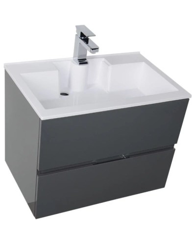 Тумба серый антрацит 69 см Aquanet Алвита 00183992