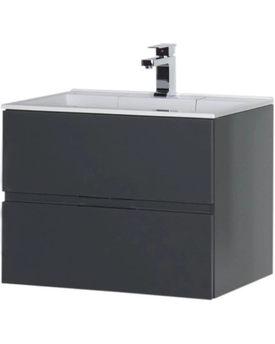 Тумба серый антрацит 69 см Aquanet Алвита 00183992