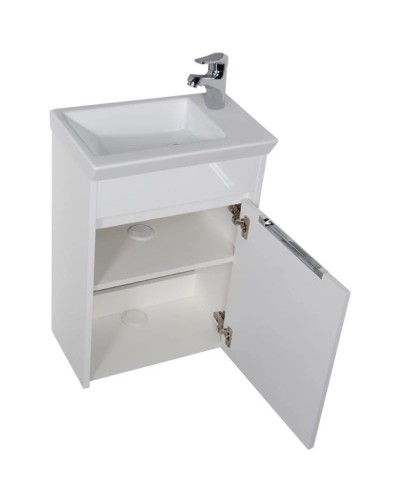 Тумба белый 44 см Aquanet Дувр 00182607