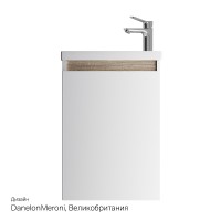 Тумба под раковину AM.PM X-Joy 45 M85AFHX0451WG подвесная Белый глянец