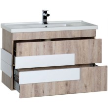 Тумба дуб кантри 95,5 см Aquanet Мадейра 00183072