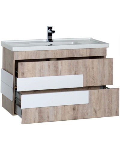 Тумба дуб кантри 95,5 см Aquanet Мадейра 00183072