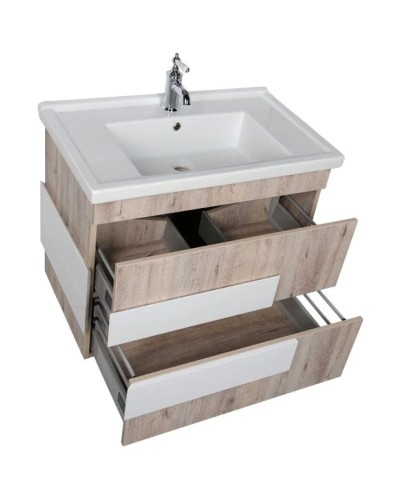 Тумба дуб кантри 75,5 см Aquanet Мадейра 00183071