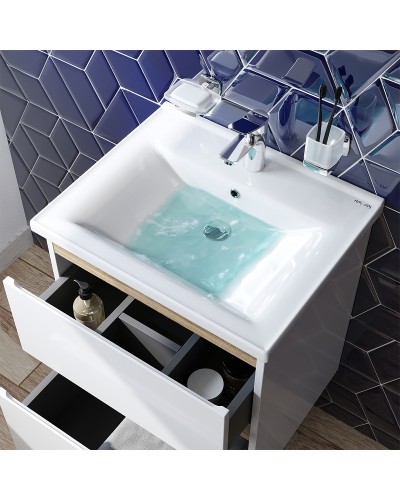 Тумба под раковину AM.PM X-Joy 55 M85AFHX0552WG подвесная Белый глянец