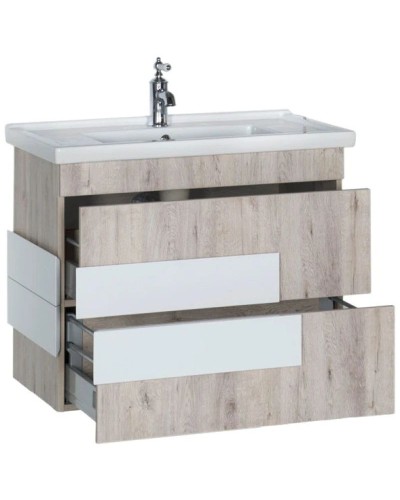 Тумба дуб кантри 75,5 см Aquanet Мадейра 00183071