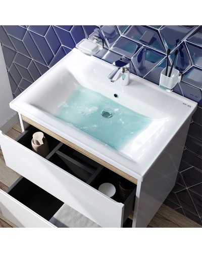 Тумба под раковину AM.PM X-Joy 65 M85AFHX0652WG подвесная Белый глянец