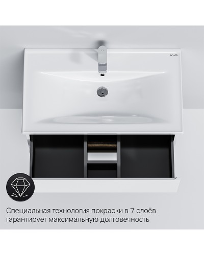 Тумба под раковину AM.PM X-Joy 80 M85AFHX0802WG подвесная Белый глянец