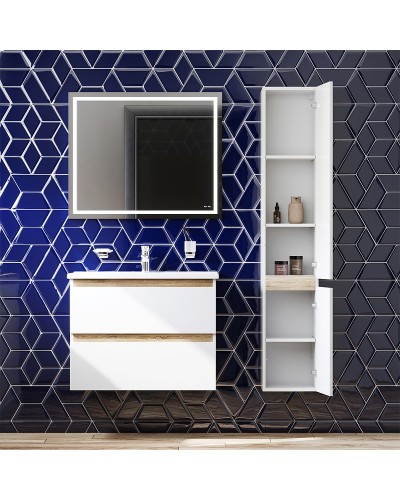 Тумба под раковину AM.PM X-Joy 80 M85AFHX0802WG подвесная Белый глянец