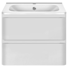 Тумба под раковину Vincea Vico VMC-2V600GW подвесная G.White