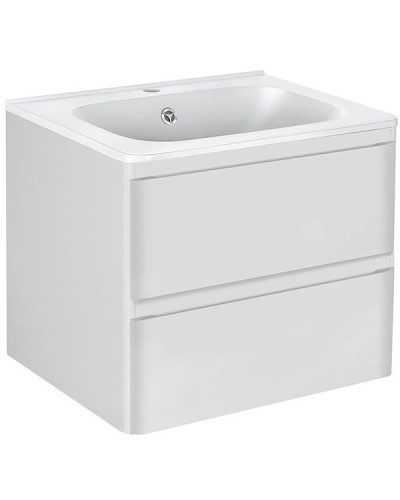 Тумба под раковину Vincea Vico VMC-2V600GW подвесная G.White