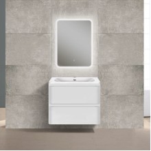 Тумба под раковину Vincea Vico VMC-2V600GW подвесная G.White