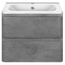 Тумба под раковину Vincea Vico VMC-2V600BT подвесная Beton