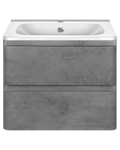 Тумба под раковину Vincea Vico VMC-2V600BT подвесная Beton