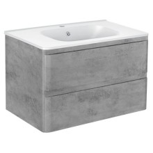 Тумба под раковину Vincea Vico VMC-2V600BT подвесная Beton