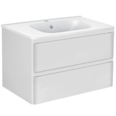 Тумба под раковину Vincea Vico VMC-2V800GW подвесная G.White