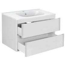 Тумба под раковину Vincea Vico VMC-2V800GW подвесная G.White