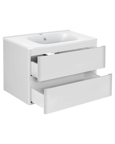 Тумба под раковину Vincea Vico VMC-2V800GW подвесная G.White