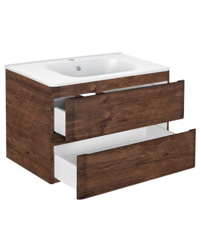 Тумба под раковину Vincea Vico VMC-2V800RW подвесная R.Wood