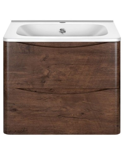 Тумба под раковину Vincea Paola VMC-2P600RW подвесная R.Wood