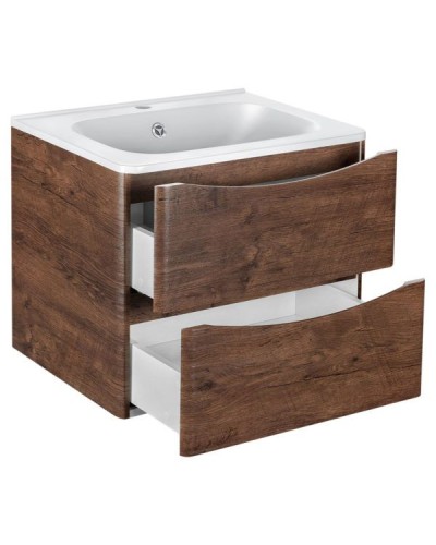 Тумба под раковину Vincea Paola VMC-2P600RW подвесная R.Wood