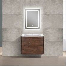 Тумба под раковину Vincea Paola VMC-2P600RW подвесная R.Wood