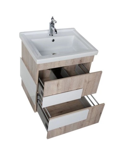 Тумба дуб кантри 55,5 см Aquanet Мадейра 00183069