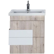 Тумба дуб кантри 55,5 см Aquanet Мадейра 00183069