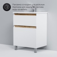 Тумба под раковину AM.PM X-Joy 65 M85AFSX0652WG Белый глянец