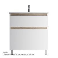 Тумба под раковину AM.PM X-Joy 80 M85AFSX0802WG Белый глянец